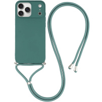 Zaštitna maska s uzicom za iPhone 17 Pro Max - petrolej