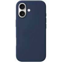 Silikonska maska s MagSafeom za iPhone 17 - tamno plava