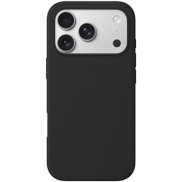 Silikonska maska s MagSafeom za iPhone 17 Pro - crna