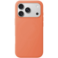 Silikonska maska s MagSafeom za iPhone 17 Pro - narančasta