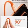 JOYROOM S-A59 kabel za punjenje i prijenos podataka - USB-C na USB-C - 1,2 m - narančasti