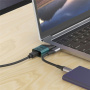 ONTEN UC103M video adapter - Mini Display Port na USB-C - petrolej plava