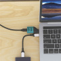 ONTEN UC103M video adapter - Mini Display Port na USB-C - petrolej plava
