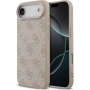 Guess 4G futrola s obojenim prstenom MagSafe za iPhone Air - roza