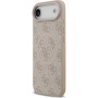 Guess 4G futrola s obojenim prstenom MagSafe za iPhone Air - roza