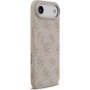 Guess 4G futrola s obojenim prstenom MagSafe za iPhone Air - roza