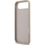 Guess 4G futrola s obojenim prstenom MagSafe za iPhone Air - roza