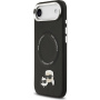 Karl Lagerfeld Karl i Choupette Glave Igle futrola s MagSafe za iPhone Air - crna