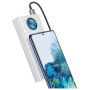Baseus Amblight power banka s USB-C / 4x USB-A portovima - 30.000 mAh - bijela