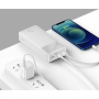 Baseus Bipow power banka s USB-C / 2x USB-A portovima - 30.000 mAh - bijela
