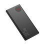 Baseus Adaman power banka s USB-C / 2x USB-A priključcima - 10 000 mAh - crna