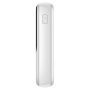 Baseus QPow Pro powerbanka s integriranim USB-C kabelom i USB-C / USB-A priključcima - 10.000 mAh - bijela