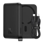Baseus Magnetic Mini Air bežični MagSafe power bank s USB-C priključkom - 6 000 mAh - crna