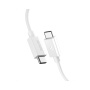 Spigen Bitan 60W kabel za punjenje i prijenos podataka - USB-C na USB-C - 2 m - bijeli