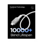 Spigen Osnovni 100W kabel za punjenje i prijenos podataka - USB-C na USB-C - 2 m - bijeli
