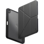 UNIQ Moven futrola s origami stalkom i prostorom za Apple Pencil za iPad 10,9" (2022) / 11" (2025) - tamnosiva