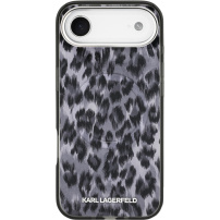 Karl Lagerfeld IML Leopard futrola s MagSafe za iPhone Air - siva
