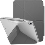 UNIQ Camden Click futrola s origami stalkom i prostorom za Apple Pencil za iPad 10,9" (2022) / 11" (2025) - siva