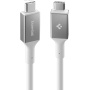 Spigen Osnovni 240W kabel za punjenje i prijenos podataka - USB-C na USB-C - 1,2 m - bijeli