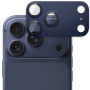 Spigen GLAS.tR EZ Fit Optik Pro XL kaljeno staklo za zaštitu leća kamere za iPhone 17 Pro - tamno plavo