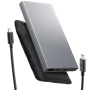 Spigen Osnovni prijenosni punjač s 2x USB-C / USB-A priključka - 10 000 mAh - siva