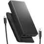 Spigen Essential prijenosni punjač s 2x USB-C / USB-A priključka - 20 000 mAh - crna