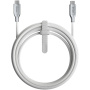 Nomad Kevlar pleteni punjivi i podatkovni kabel - USB-C na USB-C - 3 m - bijeli