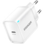 ESSAGER ES-CD53 adapter za brzo punjenje s USB-C portom - 20W - bijeli