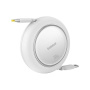 Baseus Free2Pull uvlačiv kabel za punjenje i prijenos podataka - USB-C na USB-C - 1 m - bijeli