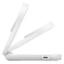 BELKIN Ultra Charge Qi2 2u1 sklopivi magnetski bežični stalak za iPhone / AirPods - 25W - bijeli
