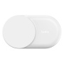 BELKIN Ultra Charge Qi2 2u1 sklopivi magnetski bežični stalak za iPhone / AirPods - 25W - bijeli