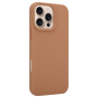 Tactical Velvet Smoothie silikonska maskica s MagSafe za iPhone 16 Pro Max - smeđa