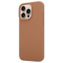 Tactical Velvet Smoothie silikonska maskica s MagSafe za iPhone 16 Pro Max - smeđa