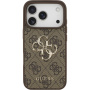 Guess 4G Metal Logo maskica za iPhone 17 Pro Max - smeđa