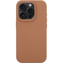 Tactical Velvet Smoothie silikonska maskica s MagSafe za iPhone 15 Pro - smeđa