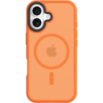 Tactical Hyperstealth prozirna maskica s MagSafe za iPhone 17 - narančasta