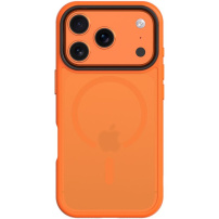 Tactical Hyperstealth prozirna maskica s MagSafe za iPhone 17 Pro - narančasta