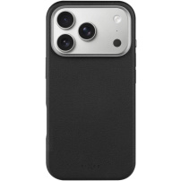 FIXED MagLeather kožna maska s MagSafe za iPhone 17 Pro - crna