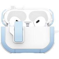 DUX DUCIS Pecp izdržljiva maska s karabinerom za AirPods Pro 2 - plava