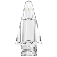 Prozirni rezervni vrh za Apple Pencil 1 / 2 - stil 5.0 - srebrni