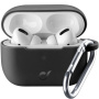 Cellularline Bounce zaštitni omot sa karabinerom pro AirPods Pro - crni