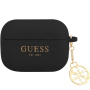 Guess 4G Charm silikonski omot za AirPods Pro - crni
