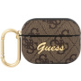 Guess 4G Script futrola za AirPods Pro - smeđi