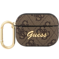 Guess 4G Script futrola za AirPods Pro - smeđi