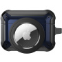 2u1 veoma otporan zaštitni omot za AirPods Pro / AirTag 1 / 2 - plavi