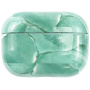 Mramorni omot od tvrde plastike za AirPods Pro - pastel zelena