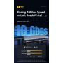 ESSAGER ES-HB01 6u1 hub - SSD disk / HDMI / 2x USB-C / 2x USB-A na USB-C - tamno sivi