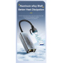 ESSAGER 2u1 ethernet adapter - RJ45 na USB-C / USB-A - siva