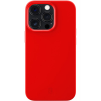 CellularLine SENSATION zaštitna silikonska maska pro iPhone 13 Pro - crveni