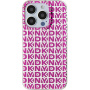 DKNY Maska Repeat Pattern za iPhone 15 Pro Max - roza